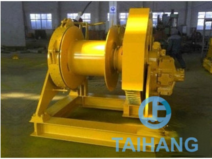 Marine Hydraulic single side mooring winch with one drum