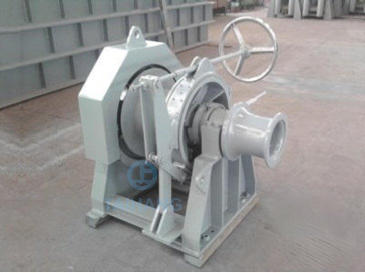 Hydraulic Single Gypsy One Drum Mooring Winch For Ship